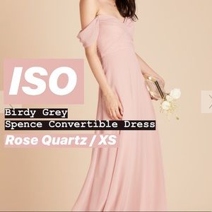 ISO: Birdy Grey Spence Dress in Rose Quartz